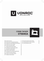 Vonroc CT504CA Original Instructions Manual
