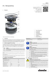 Kampmann 360001200022C1 Assembly Instructions Manual