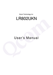 Qcom LR802UKN User Manual