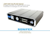Sonifex DHY-04VS Handbook