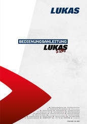 Lukas S120e Operating Instructions Manual