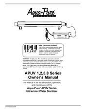 aqua-pure APUV 5 Series Owner's Manual