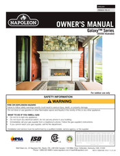 Napoleon Galaxy GSS50 Owner's Manual