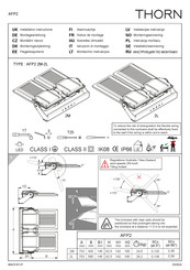 Thorn 96635898 Installation Instructions Manual