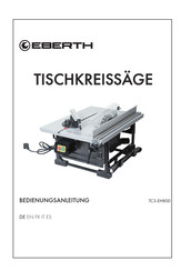 EBERTH 1000767 Operation Manual