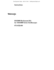Tektronix RM3000-U Instructions Manual
