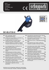 Scheppach BC-BLV720-X Translation Of The Original Operating Instructions