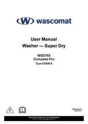 Wascomat Super Dry Compass Pro WSD765 User Manual
