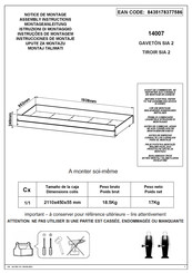 HOMIFAB 14007 Assembly Instructions Manual