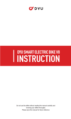 DYU V8 Instructions Manual