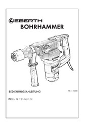 EBERTH HB1-1100B Operating Instructions Manual