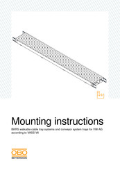 OBO Bettermann BKRS 100 FS Mounting Instructions