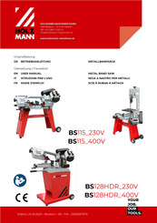 HOLZMANN MASCHINEN BS115 230V User Manual