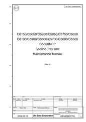 Oki C5850 Maintenance Manual