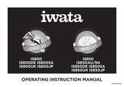 Iwata SPRINT JET IS-800 Operating Instructions Manual
