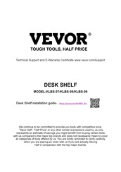 VEVOR KLBS-09 Manual