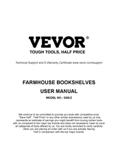 VEVOR BSSJZFXBHB1LL260FV0 User Manual