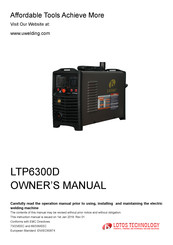 Lotos Technology LTP6300D Owner's Manual