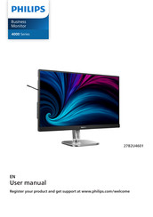 Philips 27B2U4601 User Manual