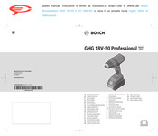 Bosch Professional GHG 18V-50 Original Instructions Manual