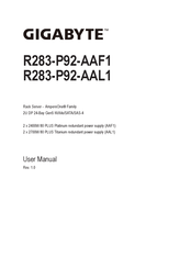 Gigabyte R283-P92-AAL1 User Manual