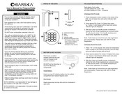Barska FIREVAULT FV400 User Manual