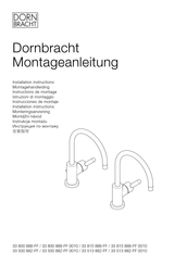 Dornbracht Tara Classic 33 815 888-06 Installation Instructions Manual
