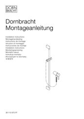 Dornbracht 36 110 970-28 Installation Instructions Manual