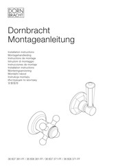 Dornbracht 36 607 361 Series Installation Instructions Manual