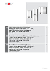 Wolf CGW-100 Service Manual