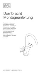 Dornbracht VAIA 22 513 809-06 Installation Instructions Manual