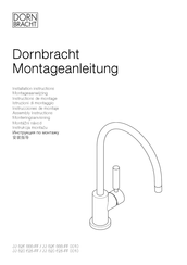 Dornbracht Tara Classic 33 826 888-99 Installation Instructions Manual