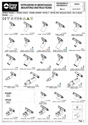 Linea Light i-LED OPTUS T Series Mounting Instructions