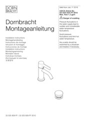 Dornbracht Vaia 33 505 809-06 Installation Instructions Manual