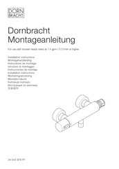 Dornbracht 34 443 979-06 Installation Instructions Manual