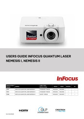 InFocus QUANTUM LASER NEMESIS I IN1006SL User Manual