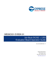 Cypress MB39C031WQN-G-112-JNEFE1 Operation Manual