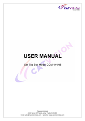 CATVISION CCM-444HB User Manual