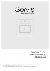SERVIS S24EMDIGSS Instruction Manual