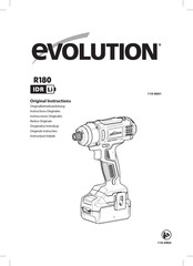 Evolution R180IDR-Li Original Instructions Manual