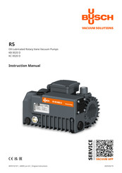 BUSCH R5 KB 0020 D Instruction Manual