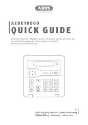 Abus AZBE10000 Quick Manual