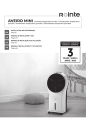 Rointe VAN050 Installation And User Manual