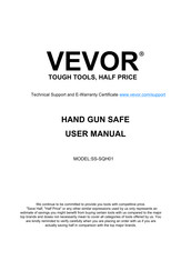 VEVOR SS-SQH01 Manual