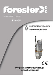 Forester F111-05 Instruction Manual