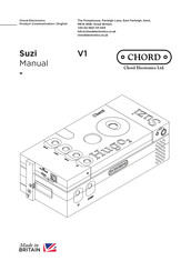 Chord Electronics Suzi Manual