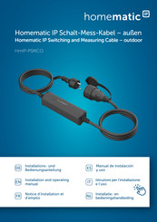 Homematic IP HmIP-PSMCO Installation And Operating Manual