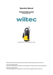 WilTec 65321 Operation Manual