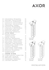 Hans Grohe AXOR sBox 28017670 Instructions For Use/Assembly Instructions