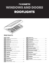 Dometic Midi Heki FL Installation And Operating Manual